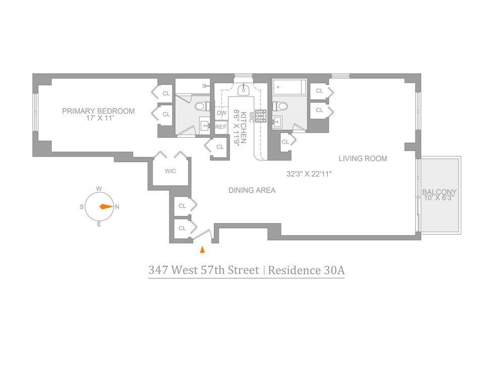 347 West 57th Street, Unit 30A photo 9