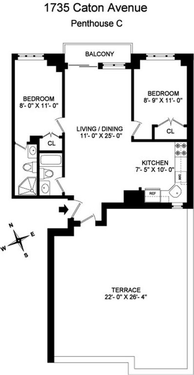 1735 Caton Avenue, Unit PHC photo 15