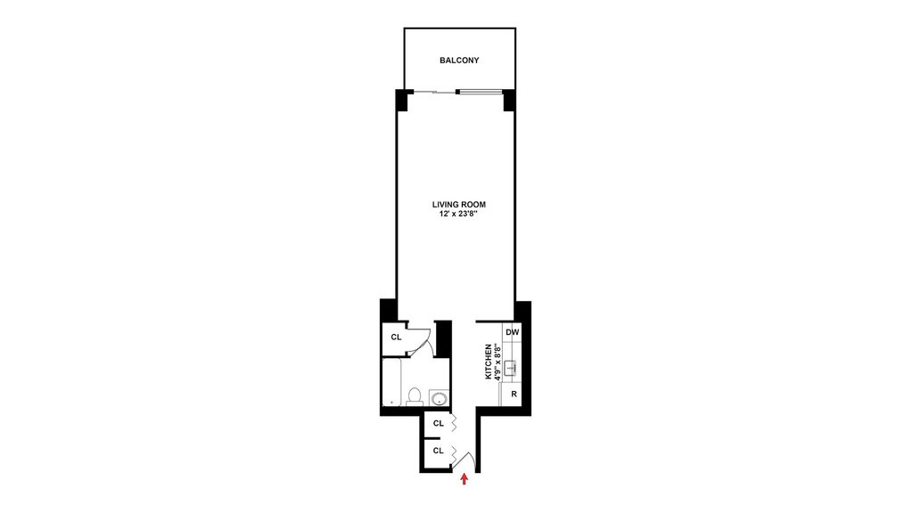 347 West 57th Street, Unit 23E