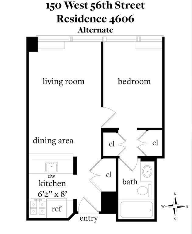 150 West 56th Street, Unit 4606 photo 14