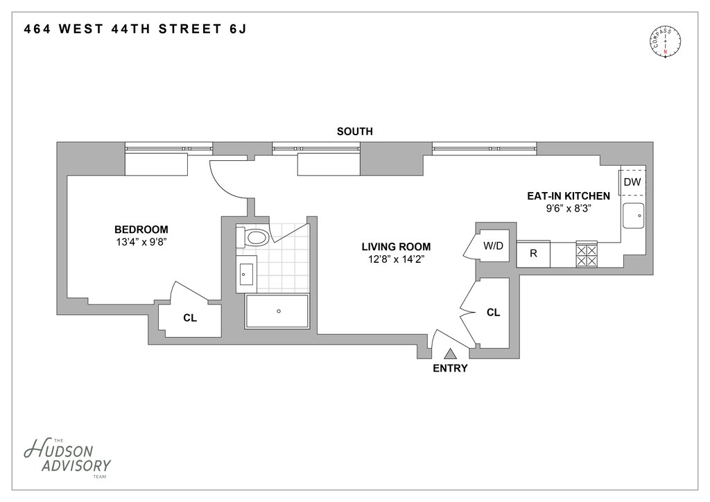 464 West 44th Street, Unit 6J photo 15