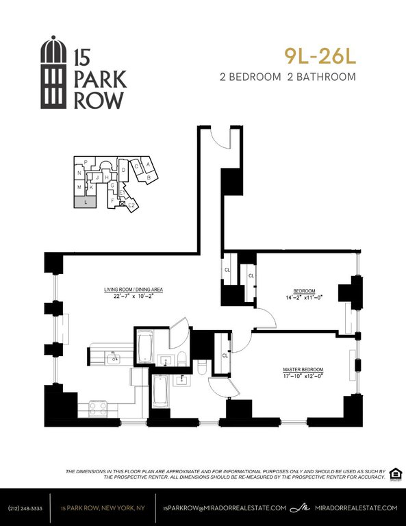15 Park Row, Unit 9L photo 7