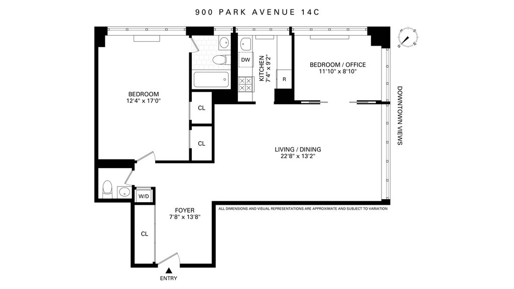 900 Park Avenue, Unit 14C photo 9