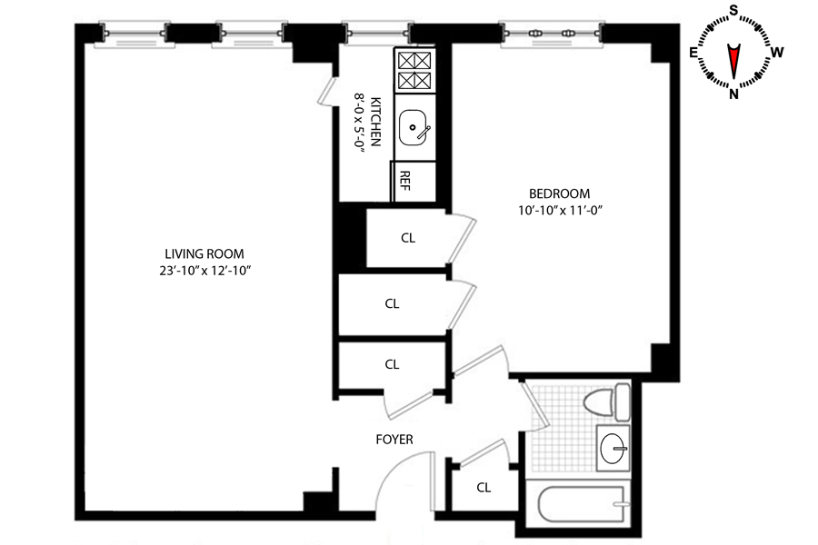 2 Beekman Place, Unit 8D photo 9