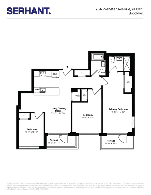 264 Webster Avenue, Unit PH809 photo 18
