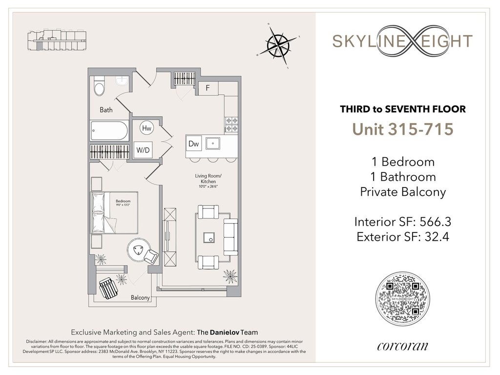 11-37 44th Drive, Unit 615 photo 27