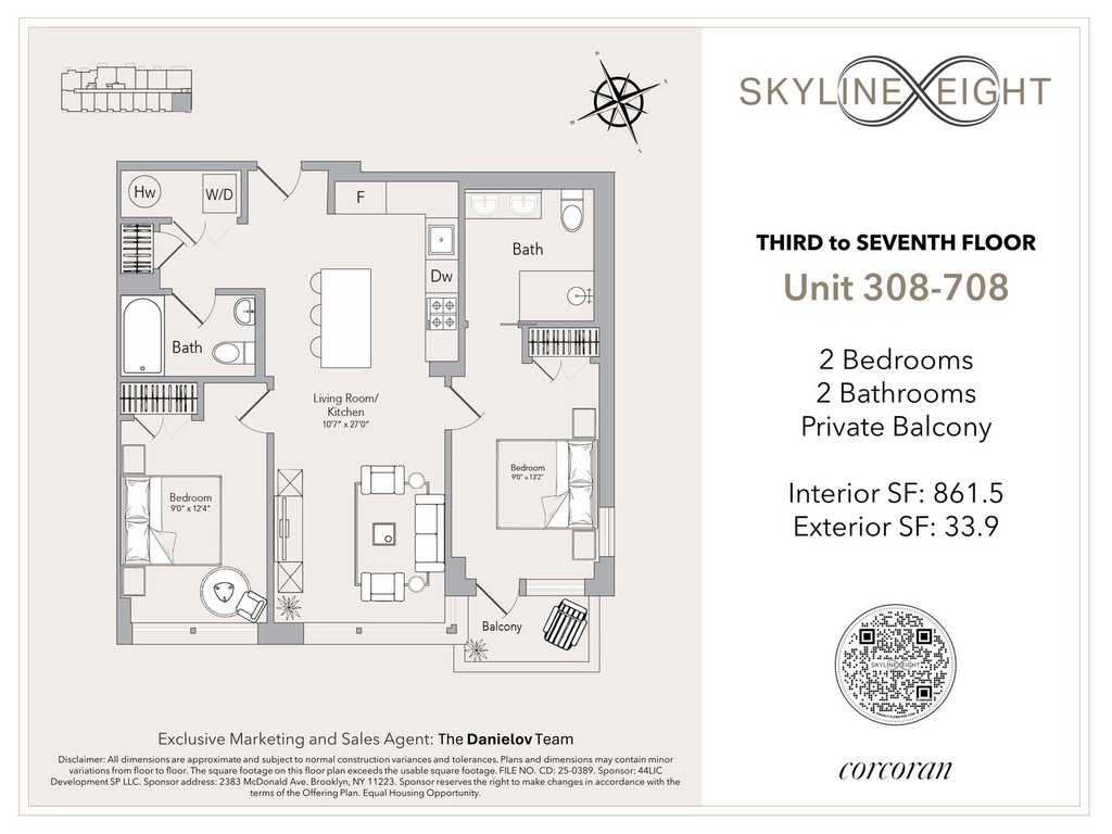 11-37 44th Drive, Unit 708 photo 29