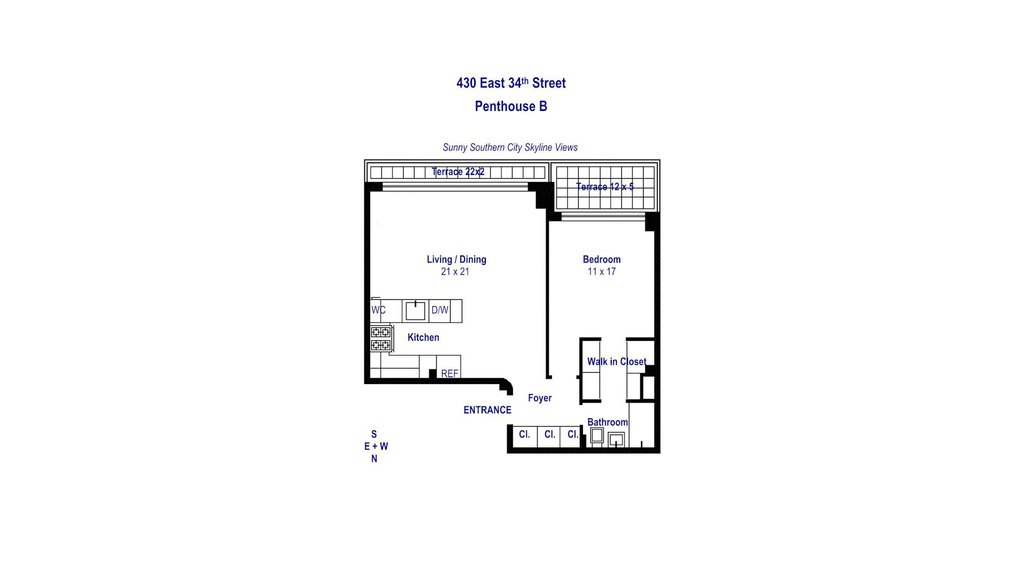 430 West 34th Street, Unit PHB photo 11