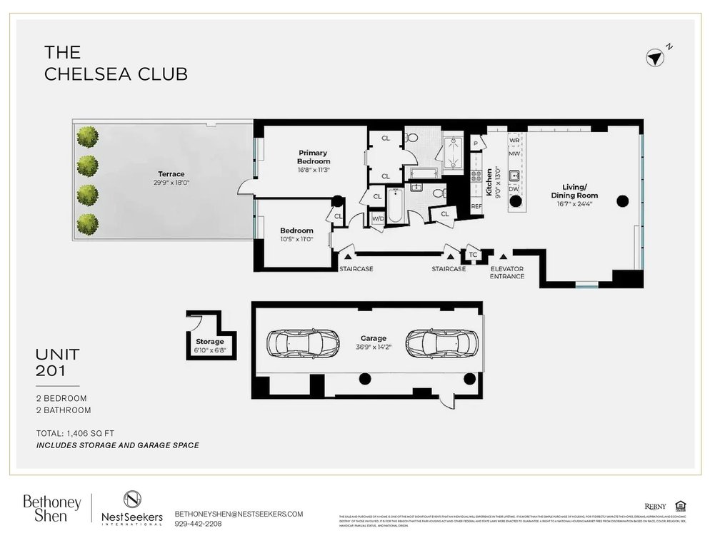 444 West 19th Street, Unit 201 photo 11