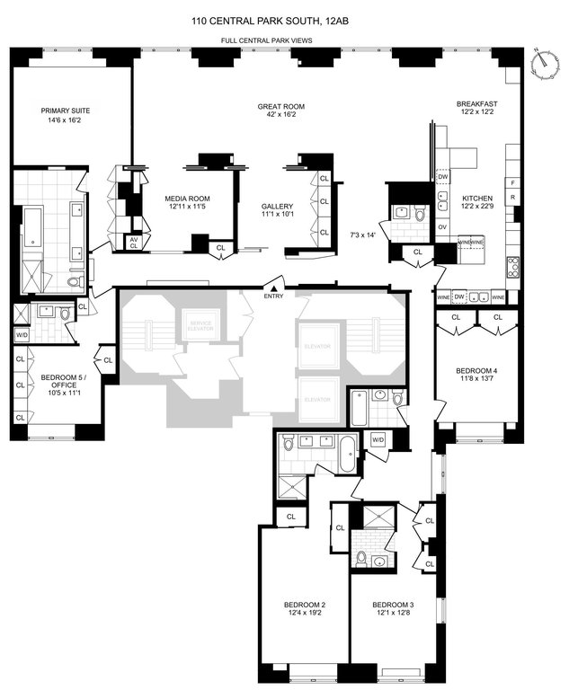 110 Central Park South, Unit 12AB photo 25