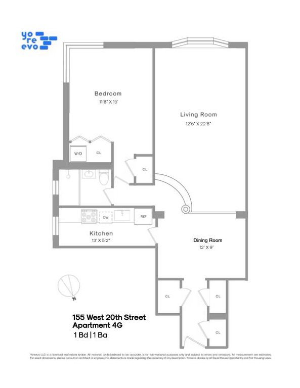 155 West 20th Street, Unit 4G photo 9
