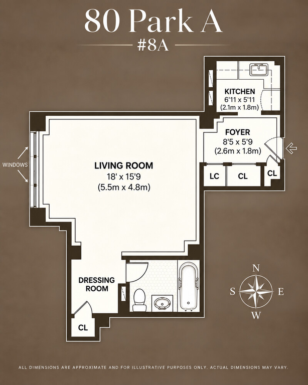80 Park Avenue, Unit 8A photo 9
