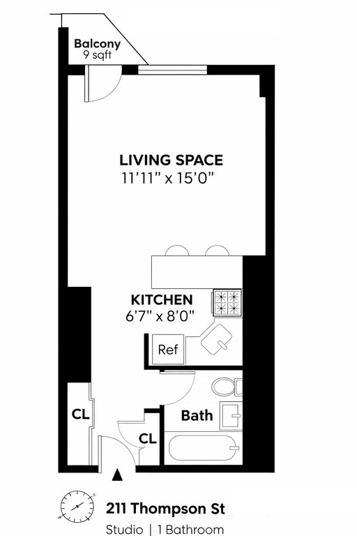 211 Thompson Street, Unit 2F photo 7