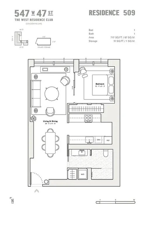 547 West 47th Street, Unit 509 photo 40