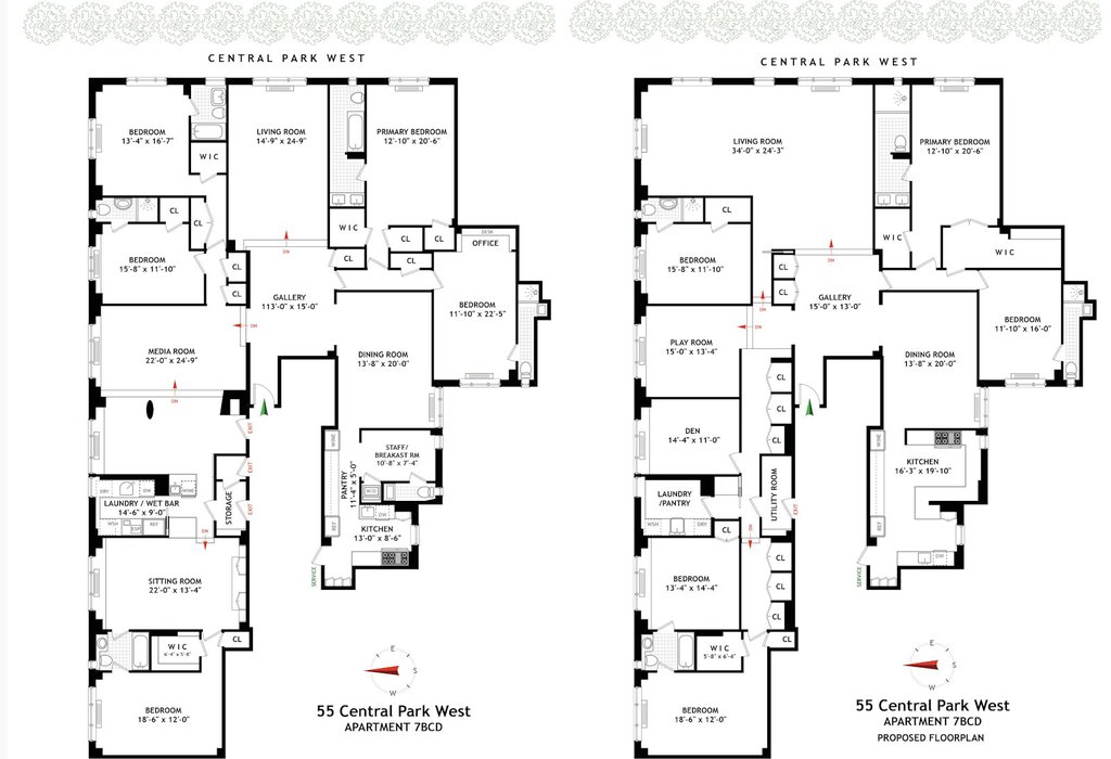 55 Central Park West, Unit 7BCD photo 33