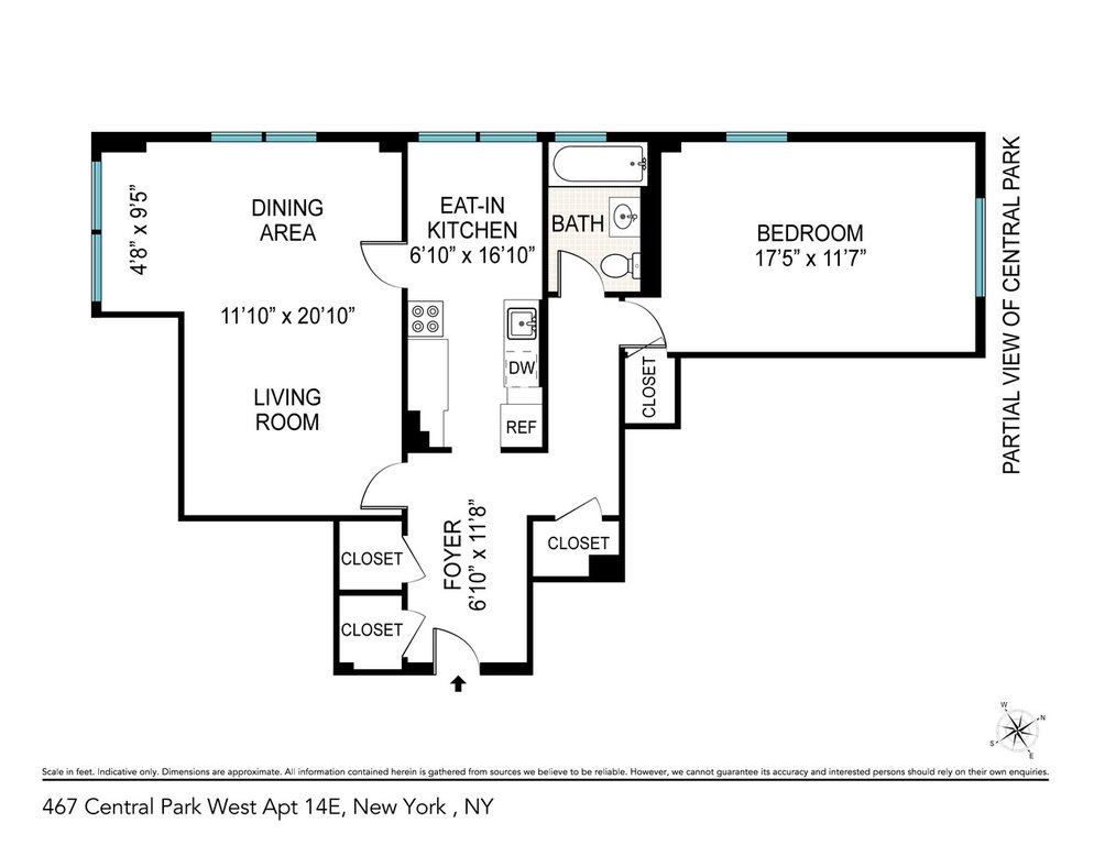 467 Central Park West, Unit 14E photo 12