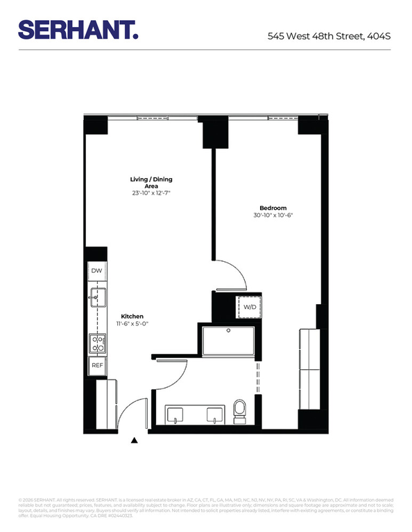 545 West 48th Street, Unit 404S photo 8