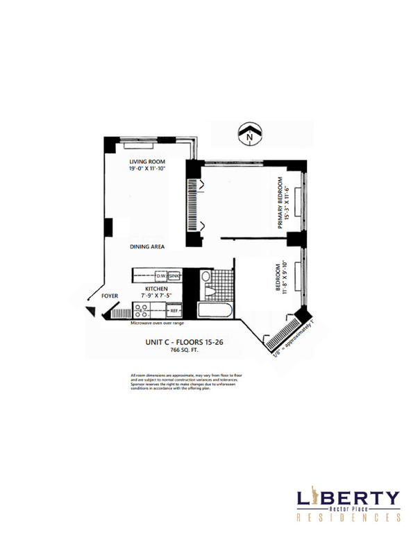 377 Rector Place, Unit 15C photo 11