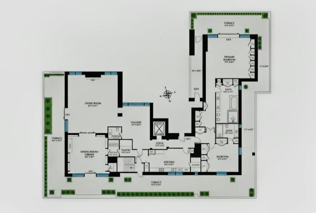 30 Beekman Place, Unit PH photo 15
