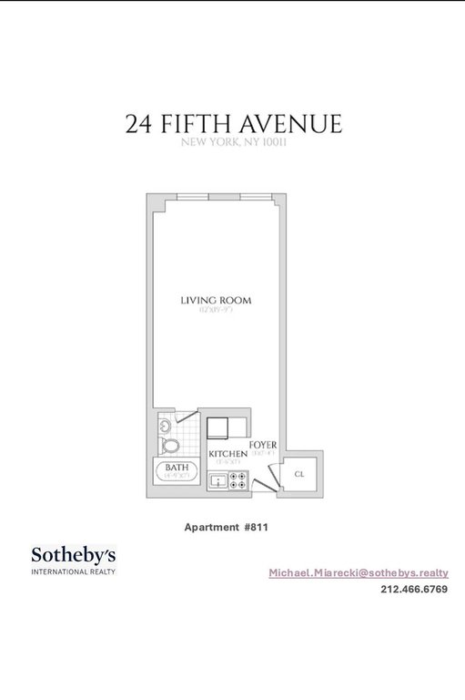 24 Fifth Avenue, Unit 811 photo 12