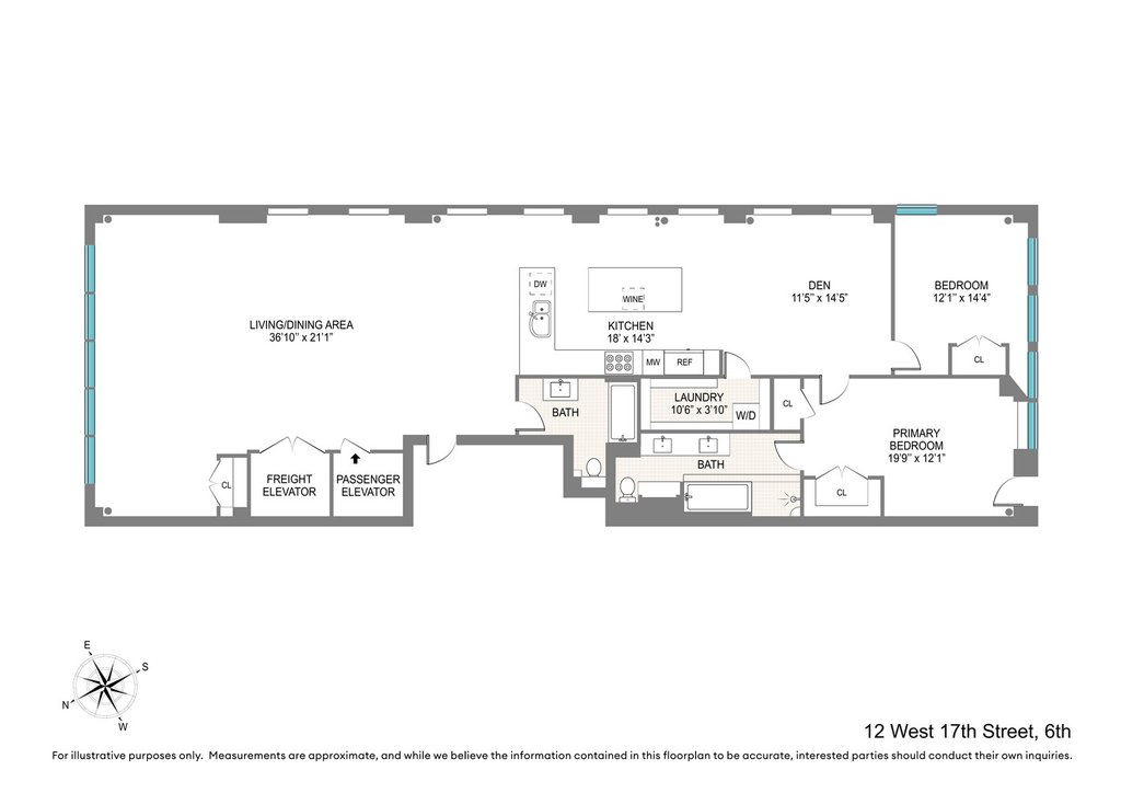 12 West 17th Street, Unit 6 photo 11