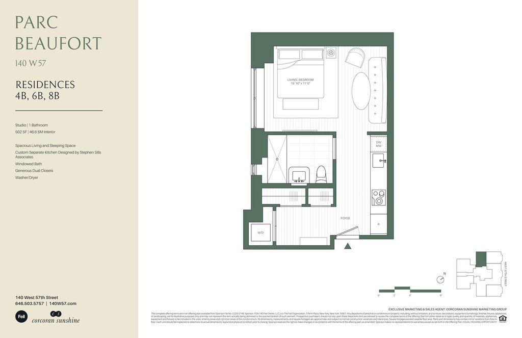 140 West 57th Street, Unit 6B photo 9