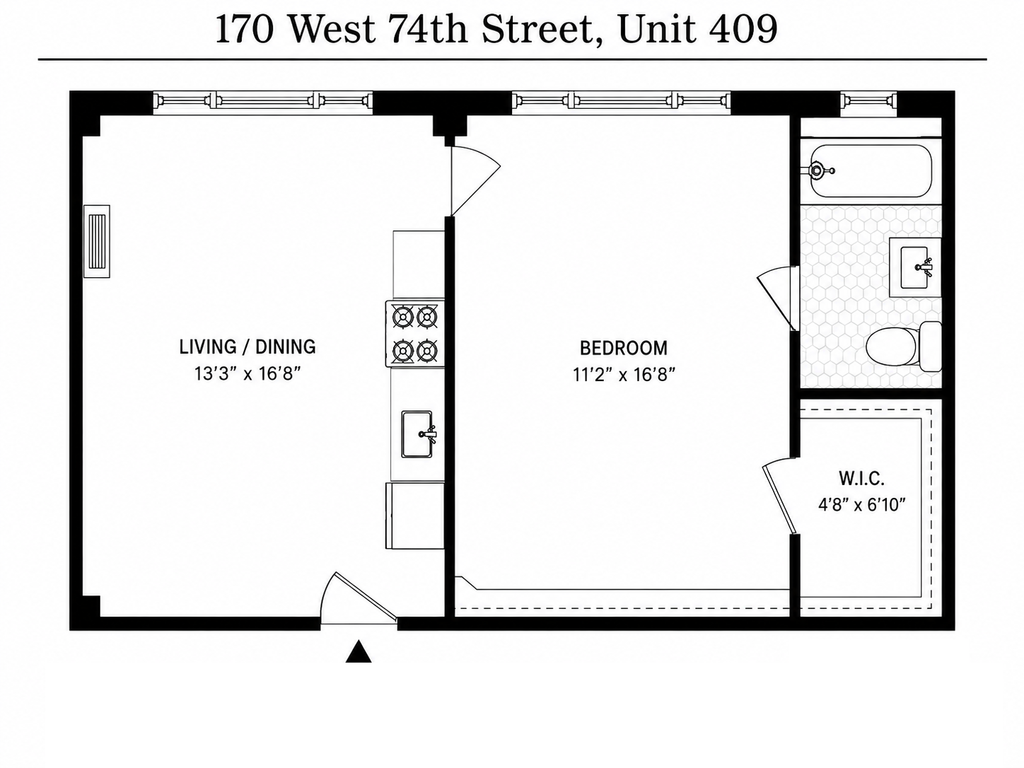 170 West 74th Street, Unit 409 photo 11