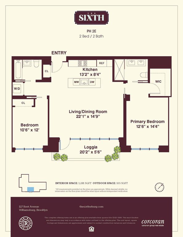127 Kent Avenue, Unit PH2E photo 25