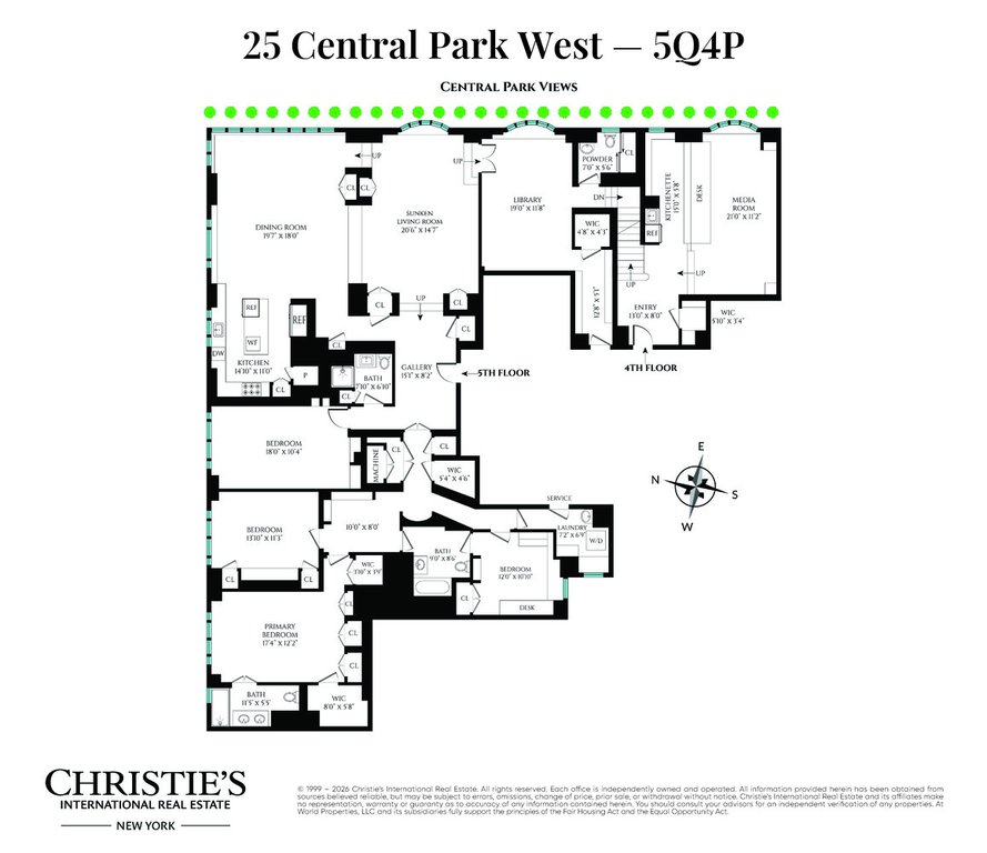 25 Central Park West, Unit 5Q/4P photo 22