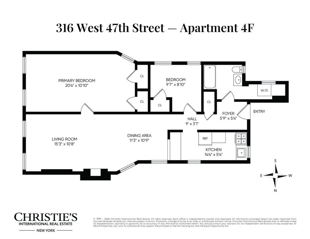 316 West 47th Street, Unit 4F photo 12