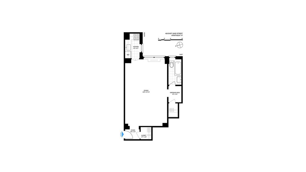 400 East 52nd Street, Unit 1F photo 5
