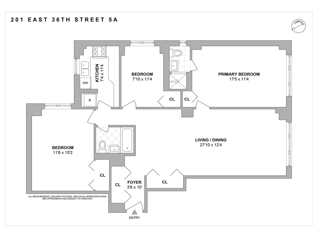 201 East 36th Street, Unit 5A photo 10