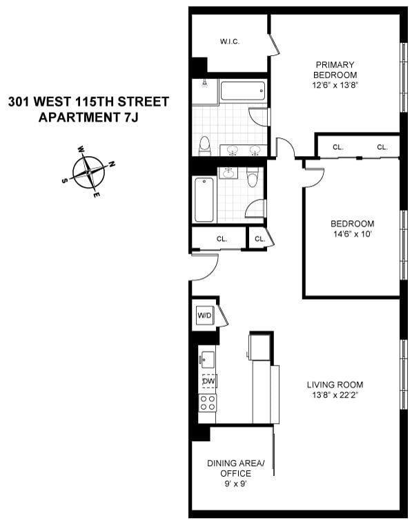 301 West 115th Street, Unit 7J photo 8