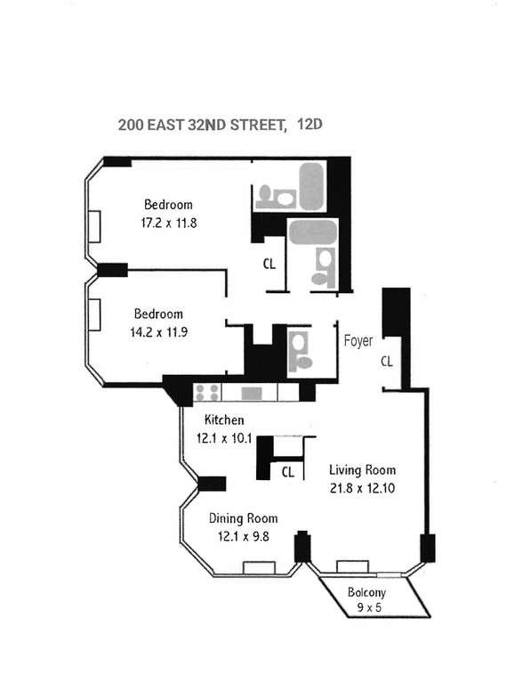 200 East 32nd Street, Unit 12D photo 28