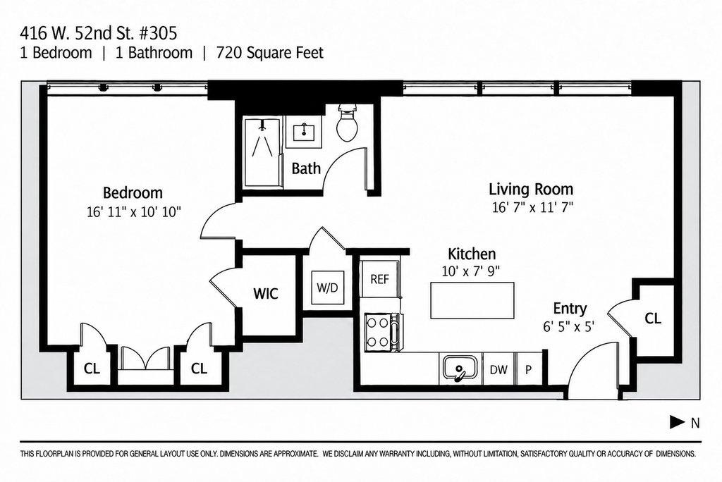 416 West 52nd Street, Unit 305 photo 17