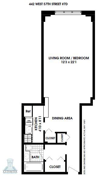 442 West 57th Street, Unit 7D photo 5