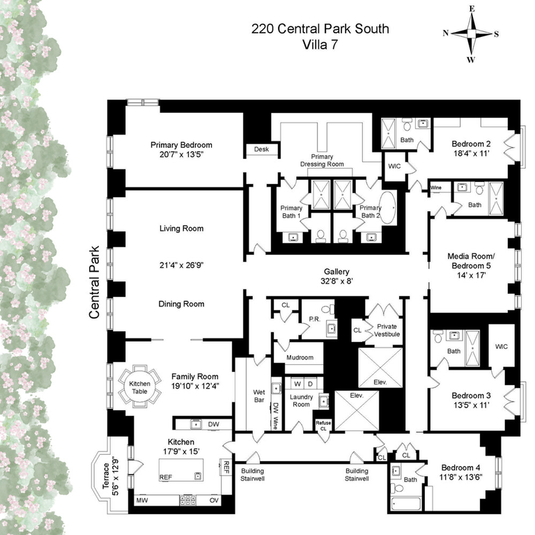 220 Central Park South, Unit VILLA7 photo 18