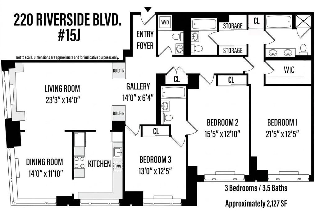 220 Riverside Boulevard, Unit 15J photo 26