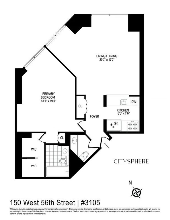150 West 56th Street, Unit 3105 photo 16