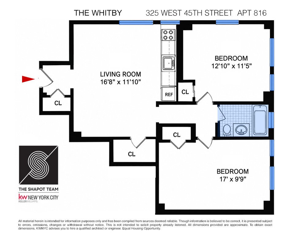 325 West 45th Street, Unit 816 photo 11