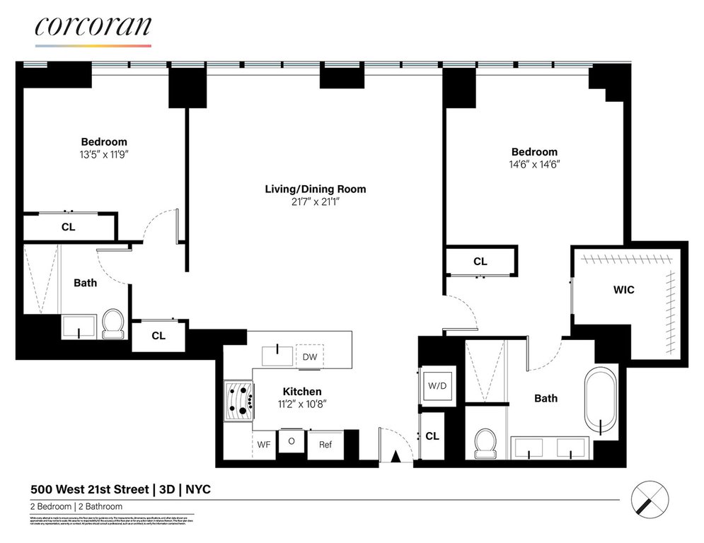 500 West 21st Street, Unit 3D photo 16