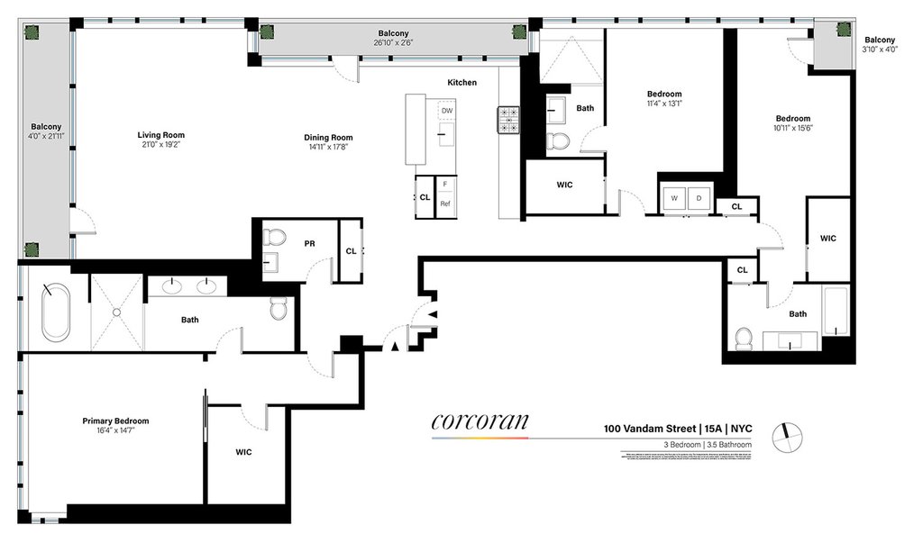 100 Vandam Street, Unit 15A photo 19