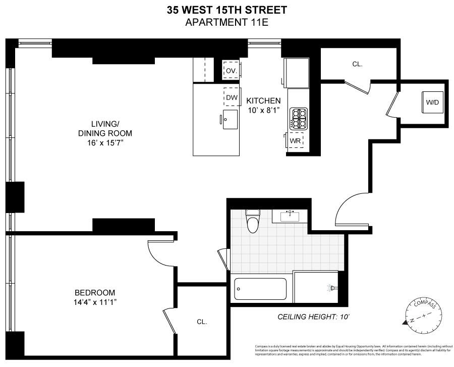 35 West 15th Street, Unit 11E photo 9