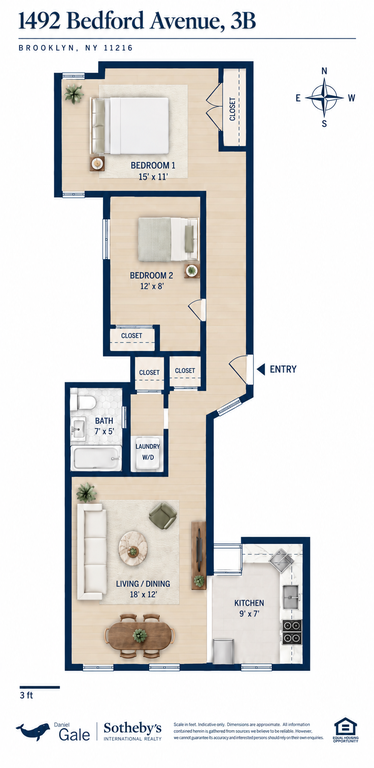 1492-1500  Bedford Avenue, Unit 3B photo 13