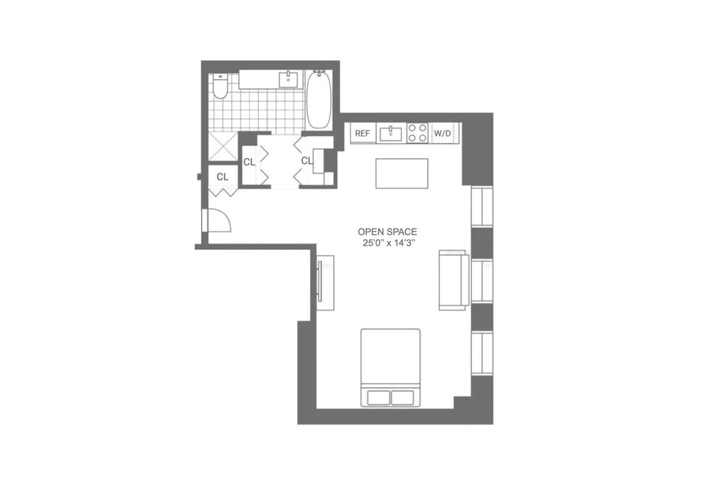20 Pine Street, Unit 2415 photo 6