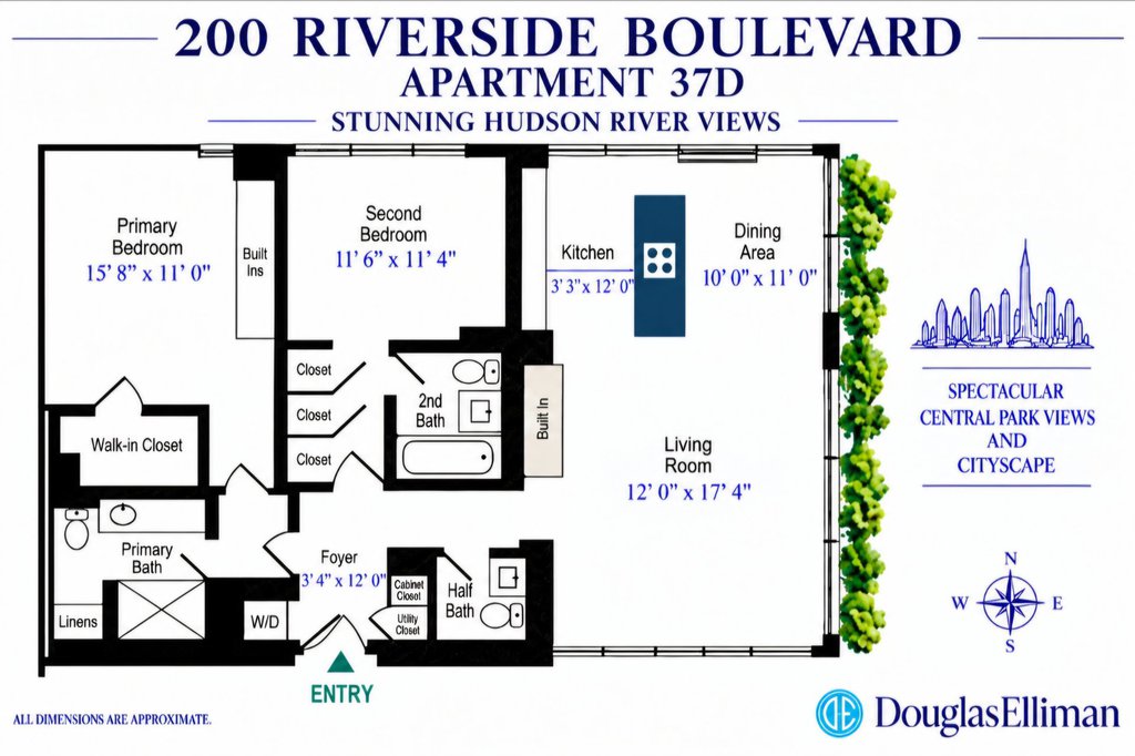 200 Riverside Boulevard, Unit 37D photo 10