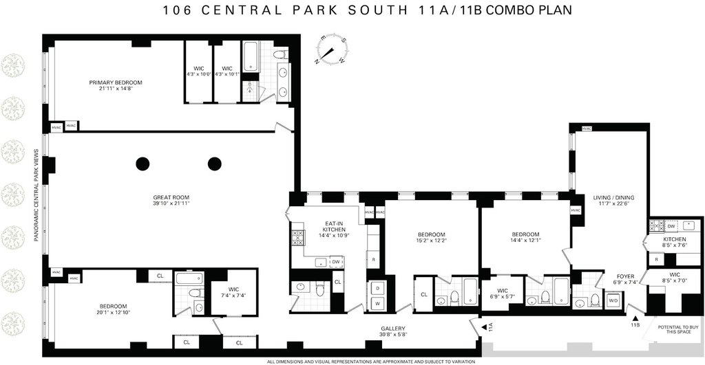 106 Central Park South, Unit 11A/11B photo 24