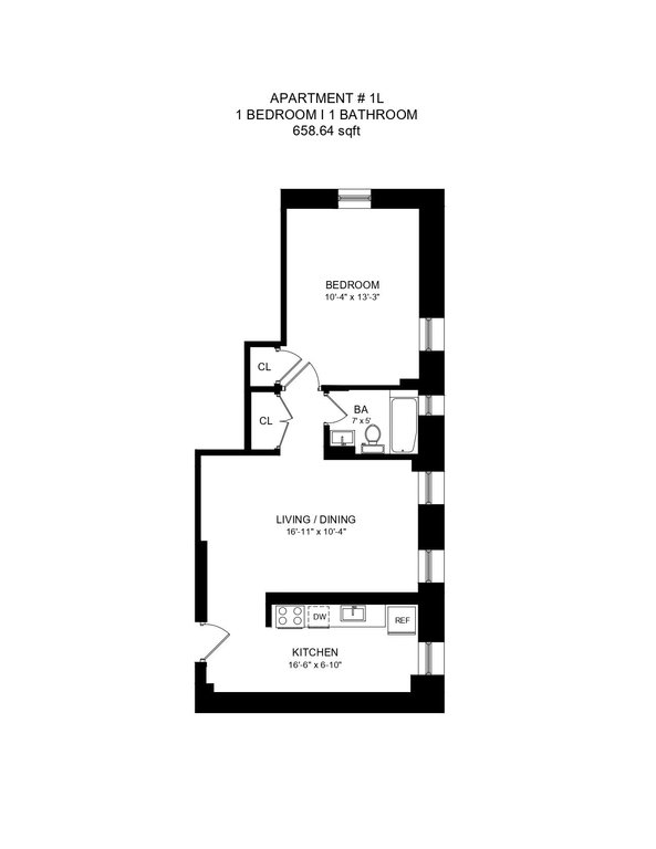 86 Thayer Street, Unit 1L