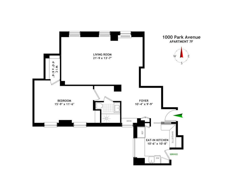 1000 Park Avenue, Unit 7F photo 8