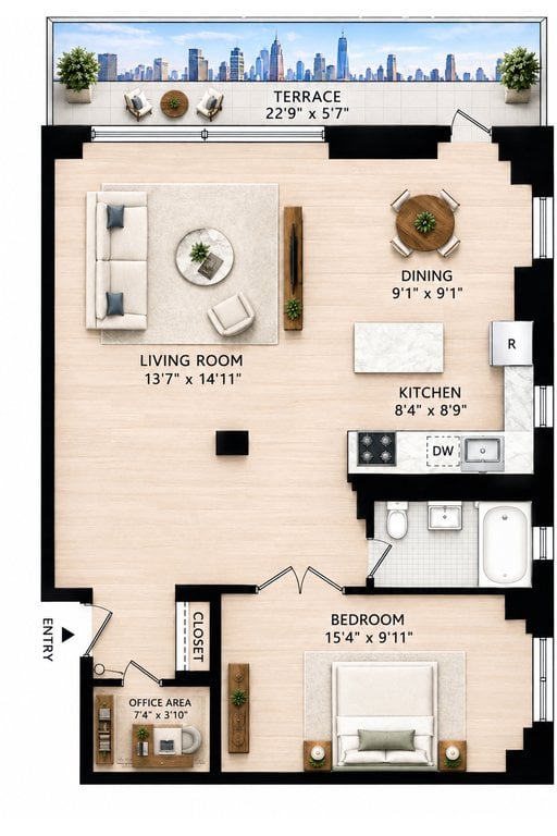 568 Grand Street, Unit J1901 photo 22